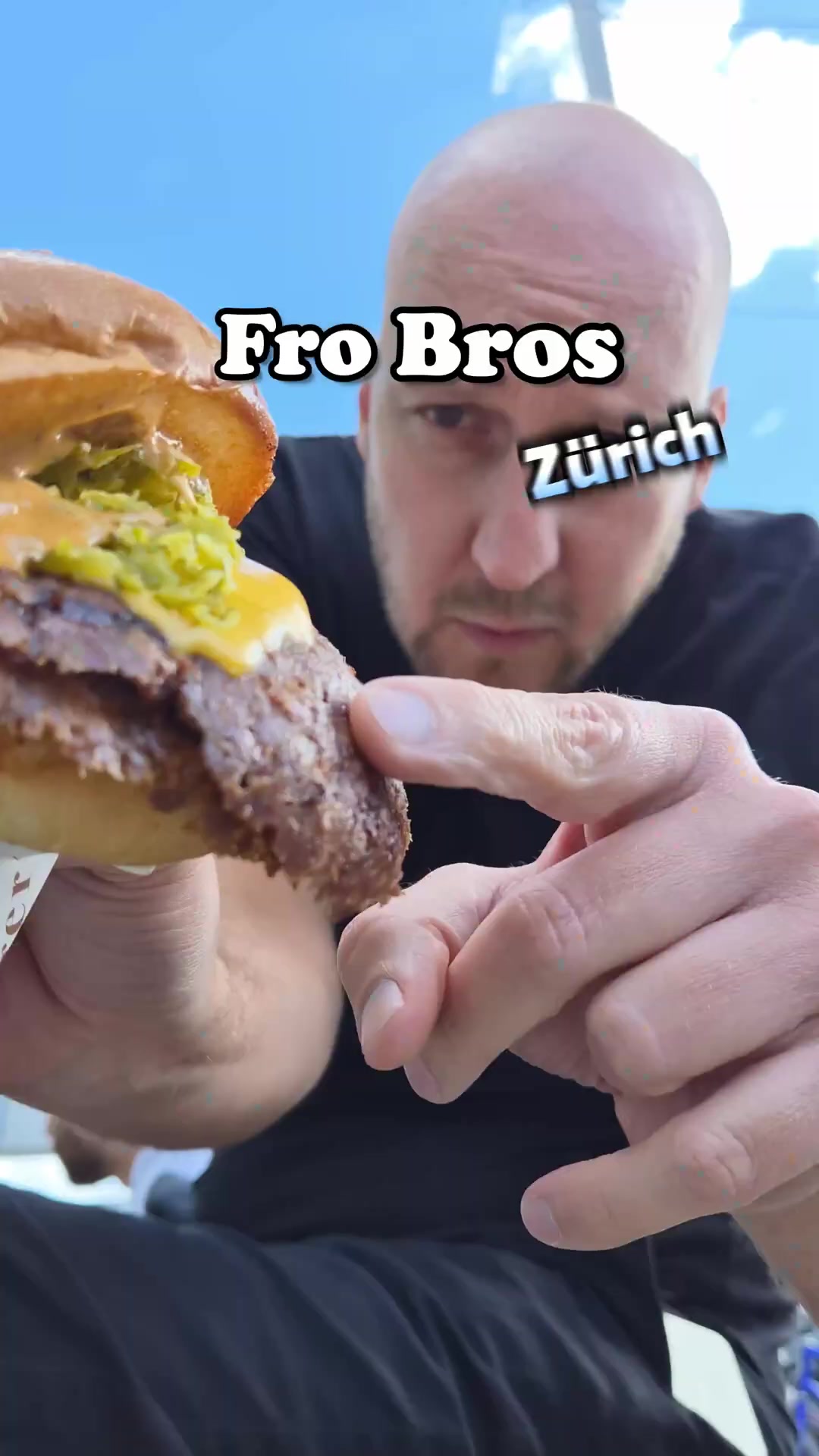 African Smashburger at Fro Bros in Zürich