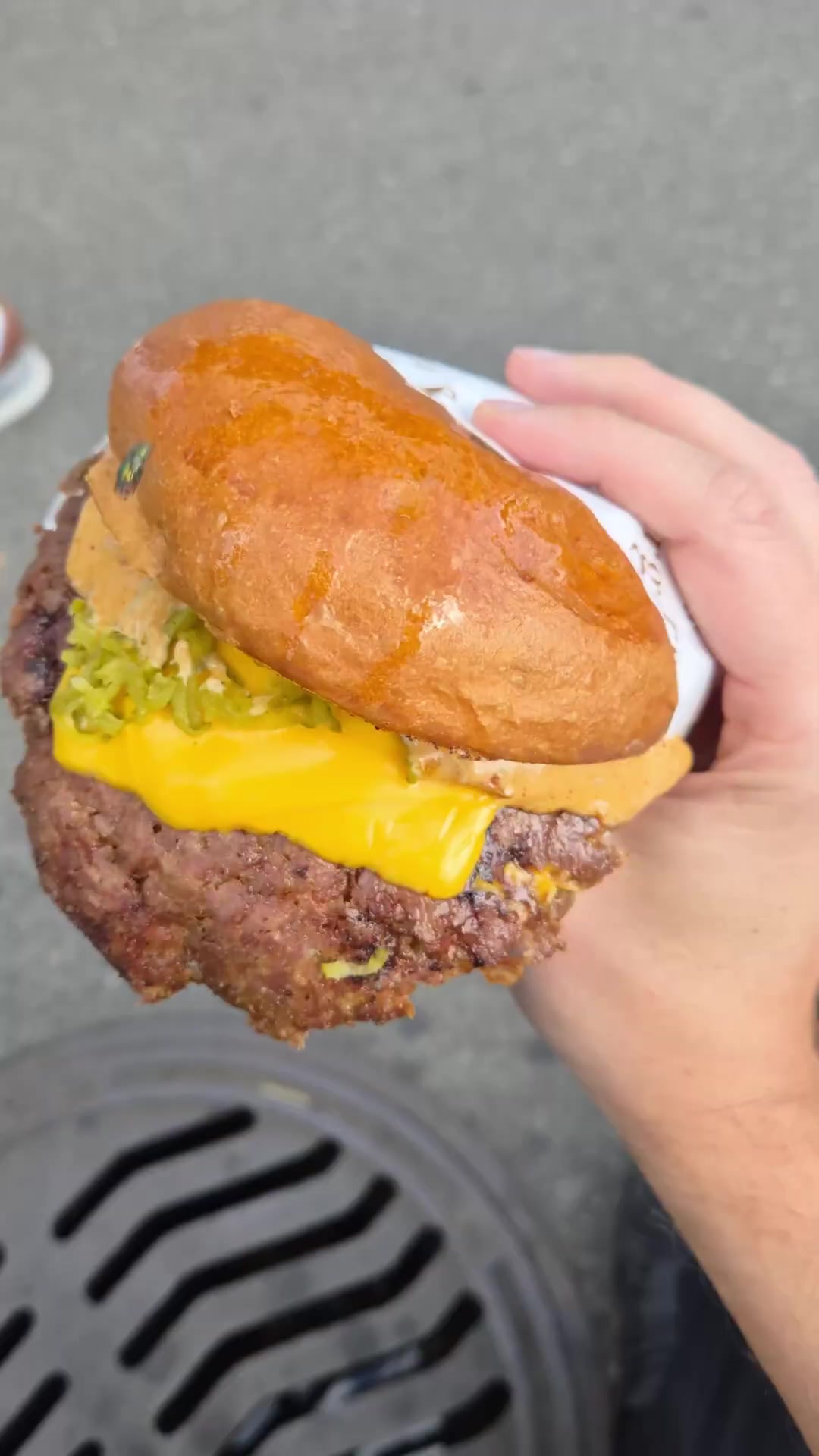 African Smashburger at Fro Bros in Zürich