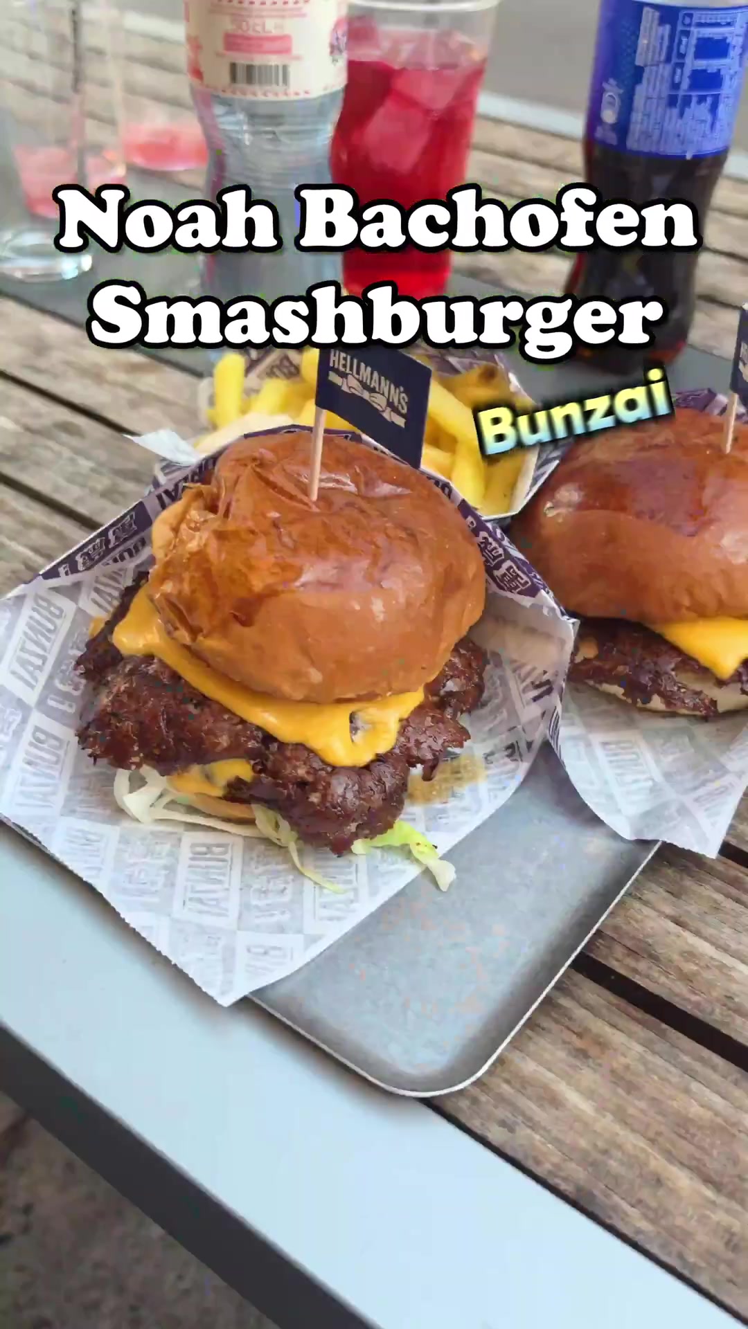 Hellmann's Burger Rave: Noah Bachofens Smashburger im Test