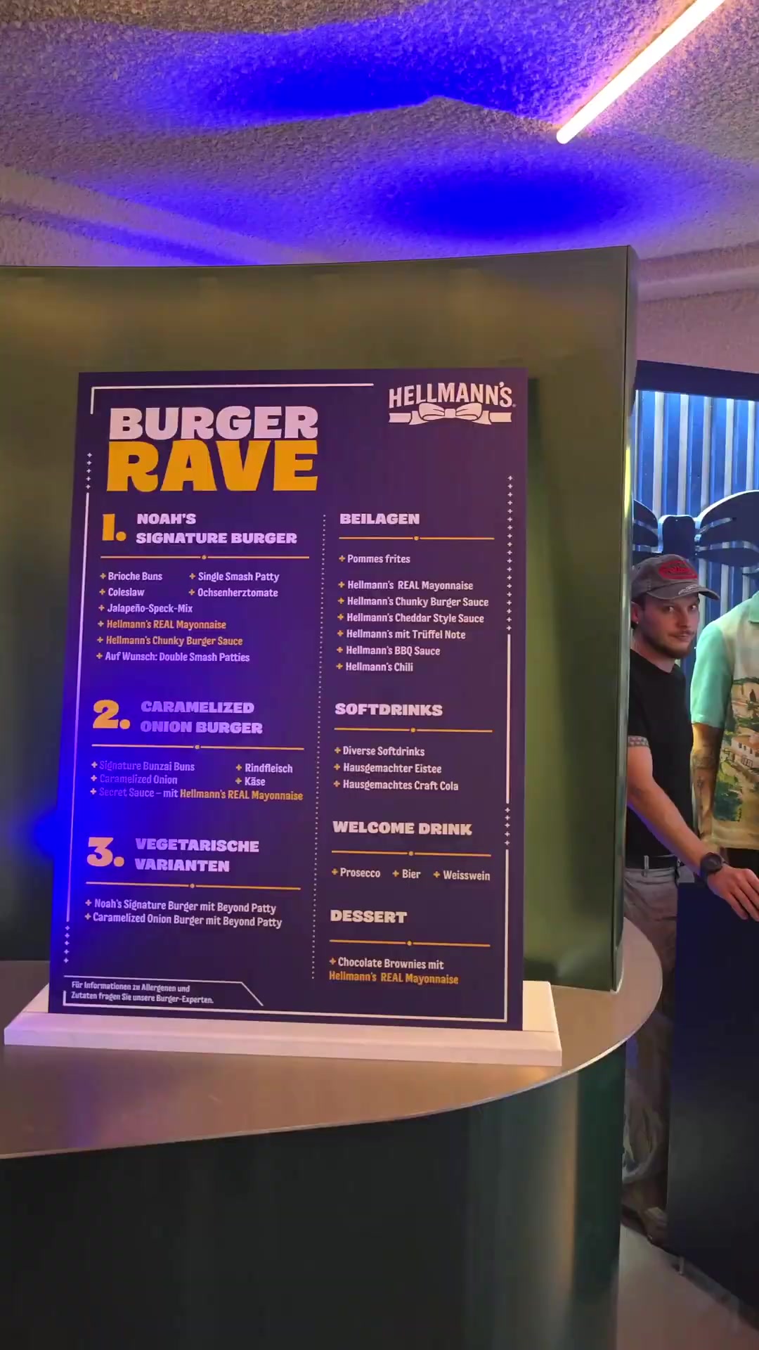 Hellmann's Burger Rave: Noah Bachofens Smashburger im Test