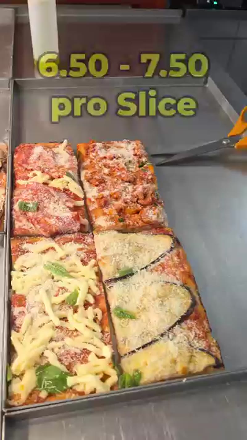 Pizza al Taglio, die endlich überzeugt